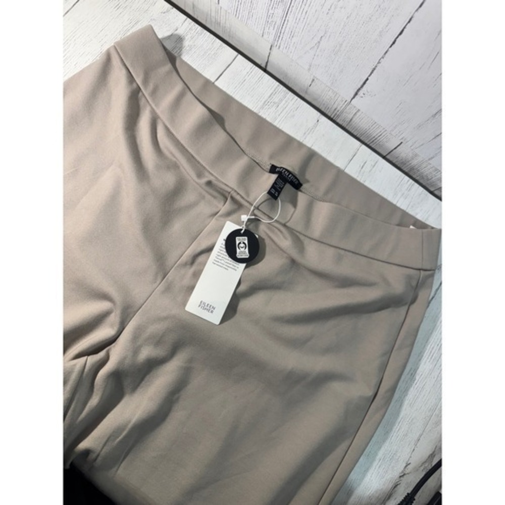 Eileen Fisher Dove Straight Ankle Pants PL
